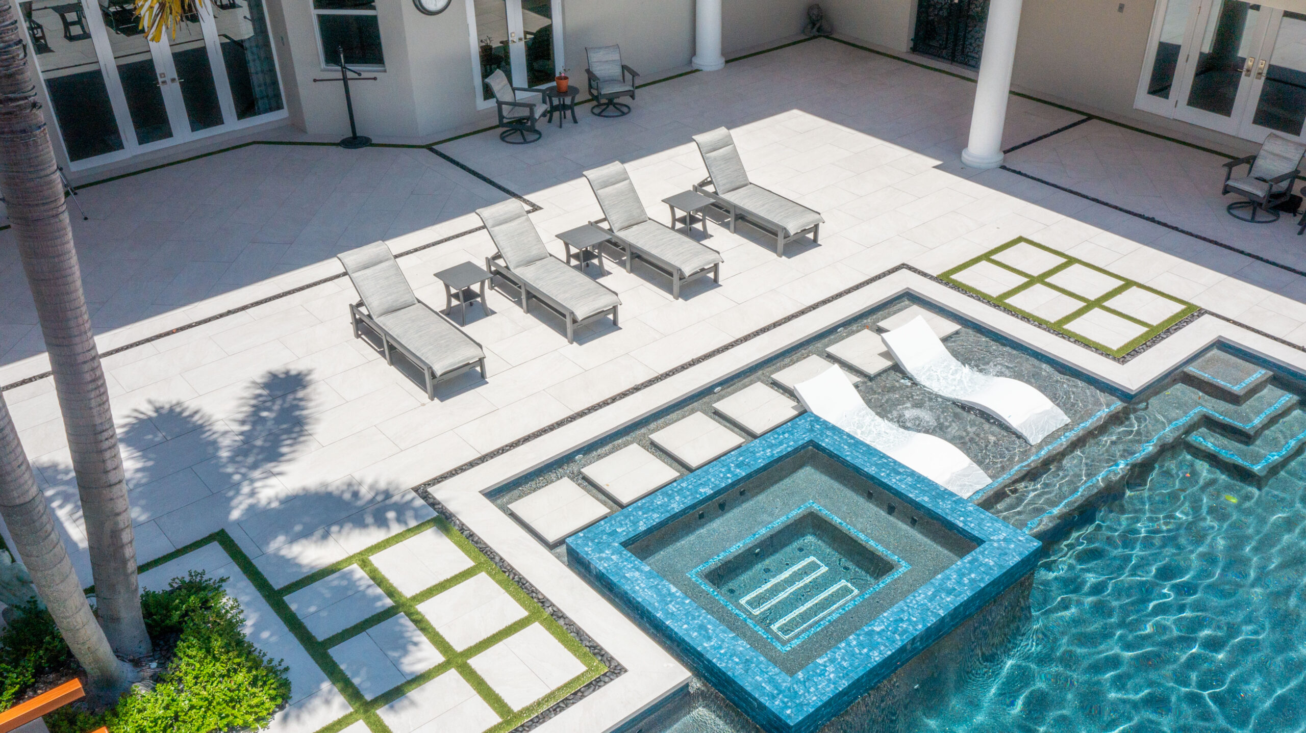 BREATHTAKING New Pool and Backyard in Palm Beach Gardens