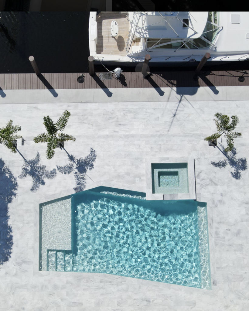 Resort Pool Top View