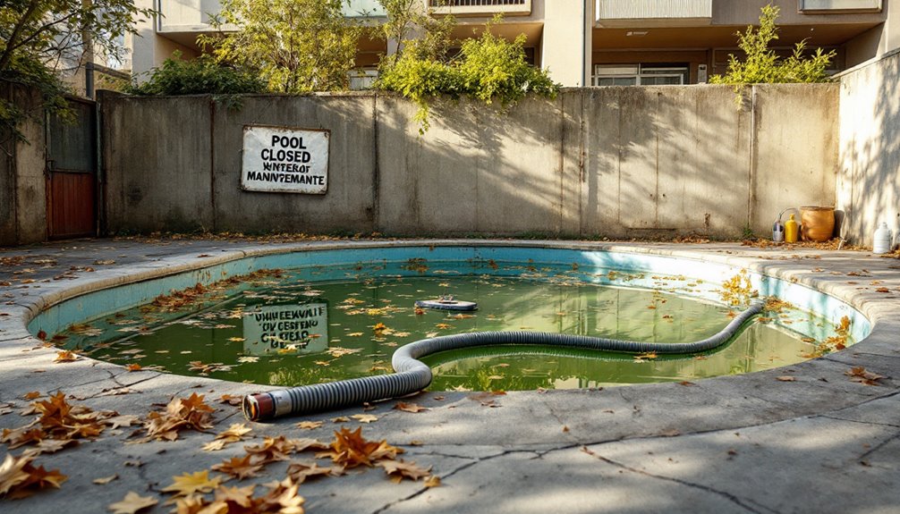 landlords pool maintenance responsibility