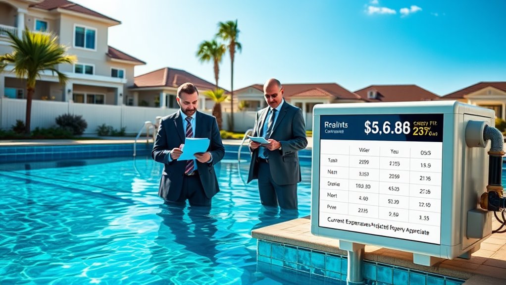 pool maintenance cost impact