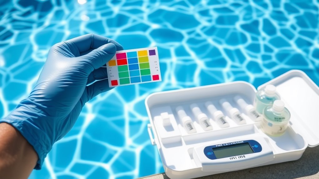 pool water chemistry testing