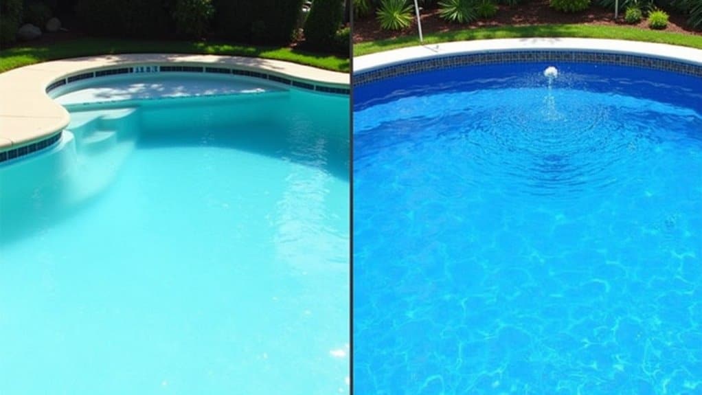 fiberglass versus vinyl pools