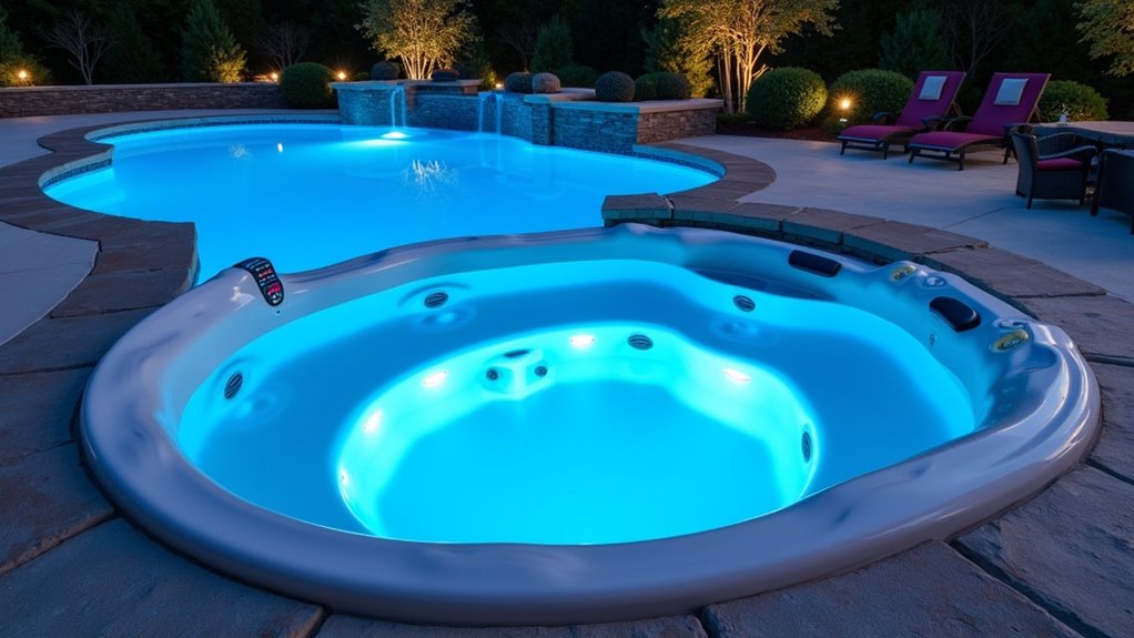 luxurious hydrotherapy spa features