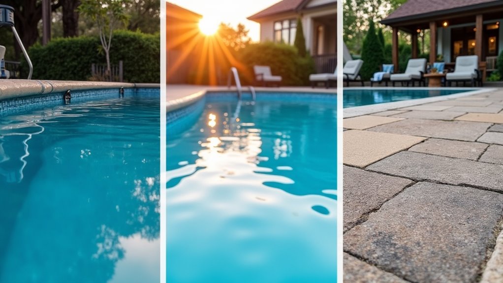 pool material lifespan comparison