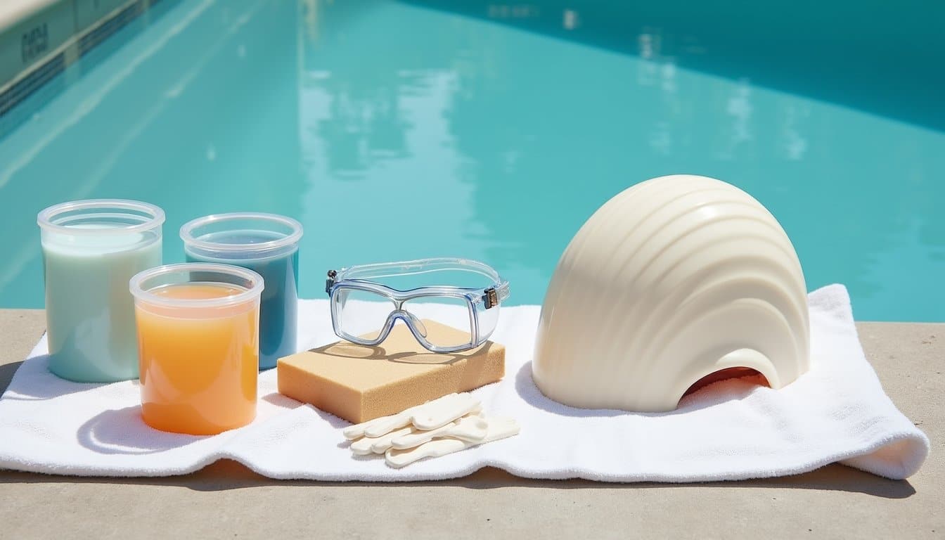 diy fiberglass pool repair