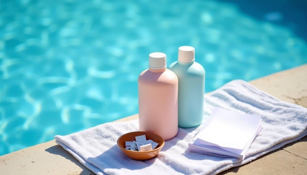 balancing fiberglass pool chemicals