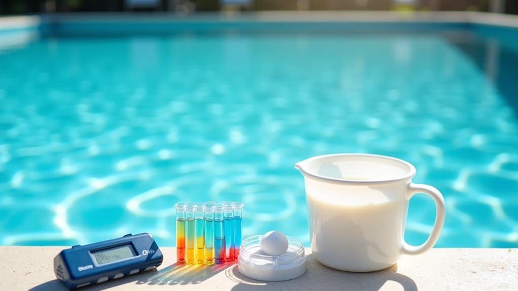 chlorine dosage for pools