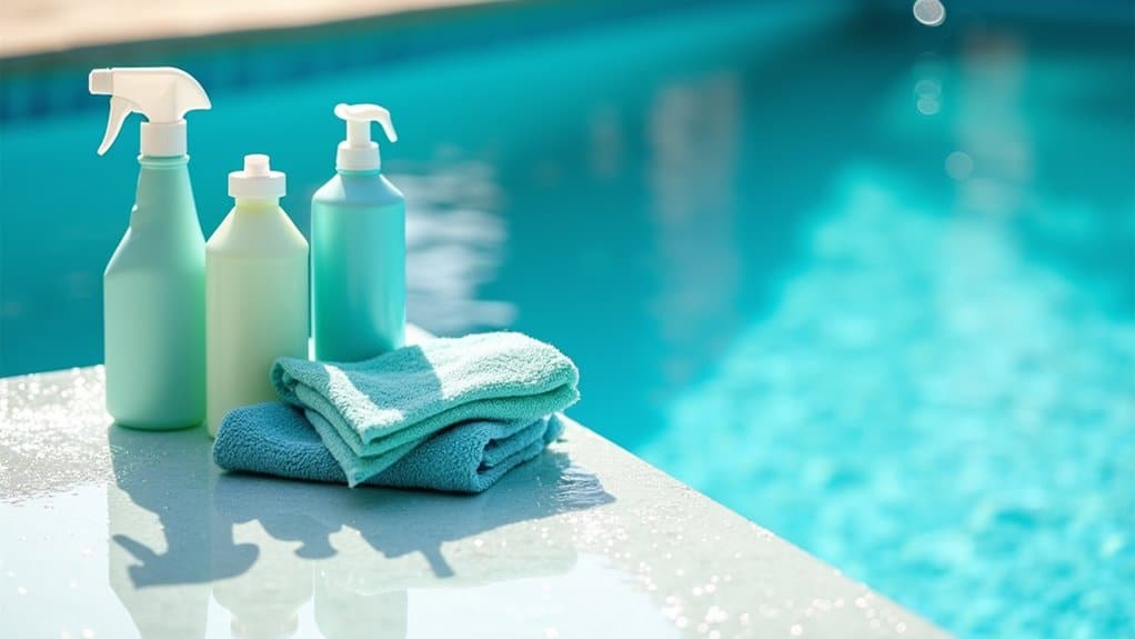 professional fiberglass pool care