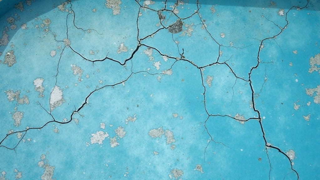 signs fiberglass pool needs repainting