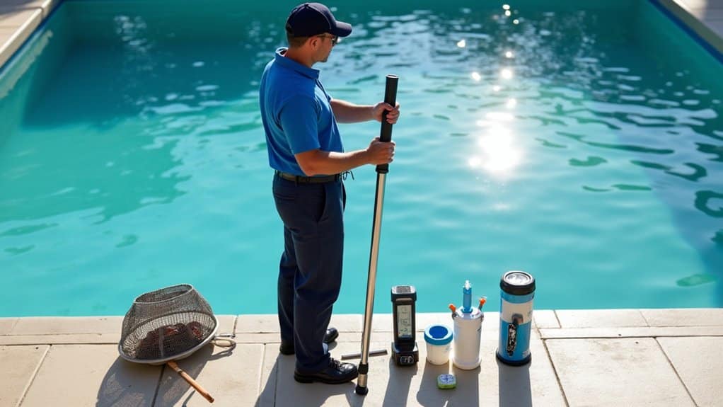 weekly pool maintenance procedures