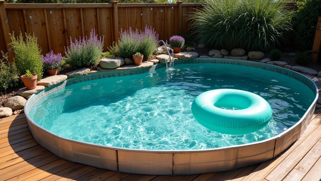 budget friendly backyard oasis