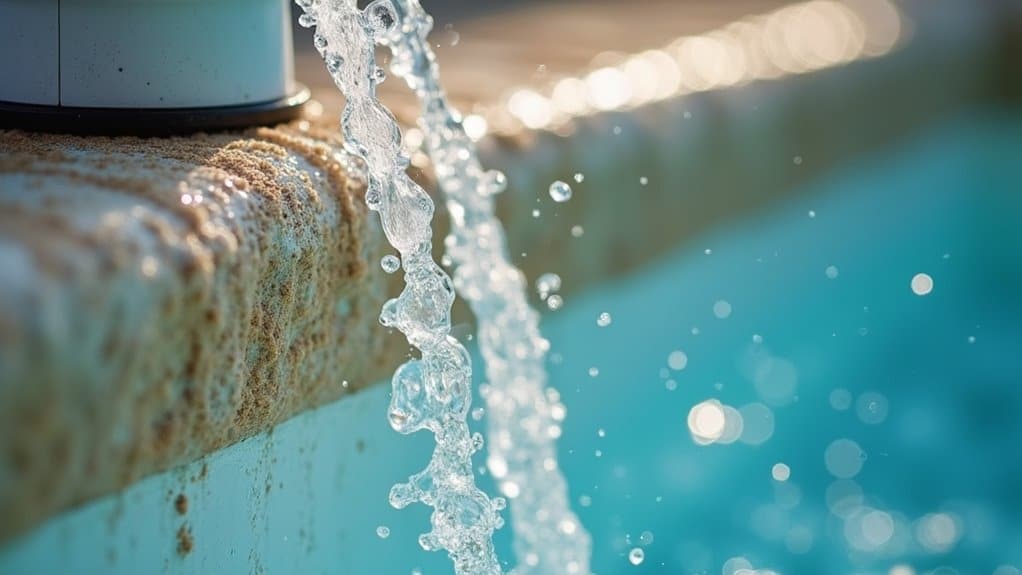 backwash filter regularly to maintain efficiency