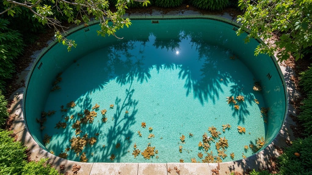 foliage disrupts pool water chemistry