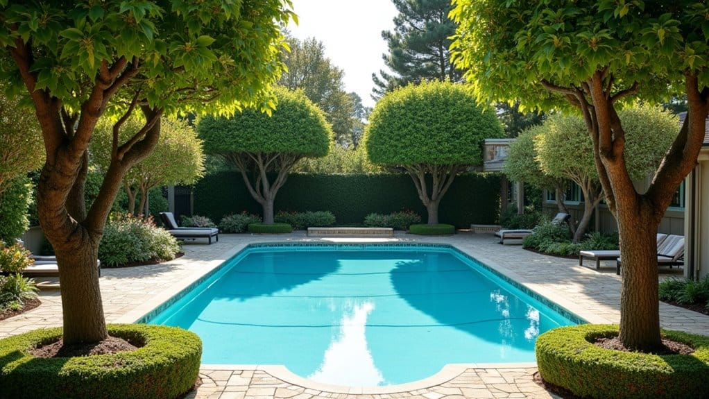 tree maintenance pool protection strategic landscaping
