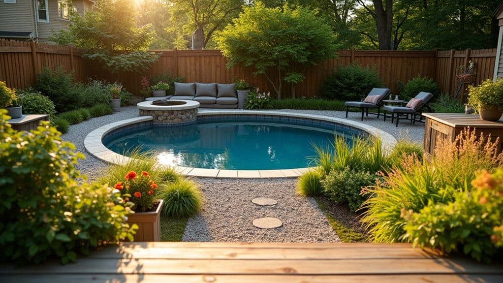pollinator garden outdoor living