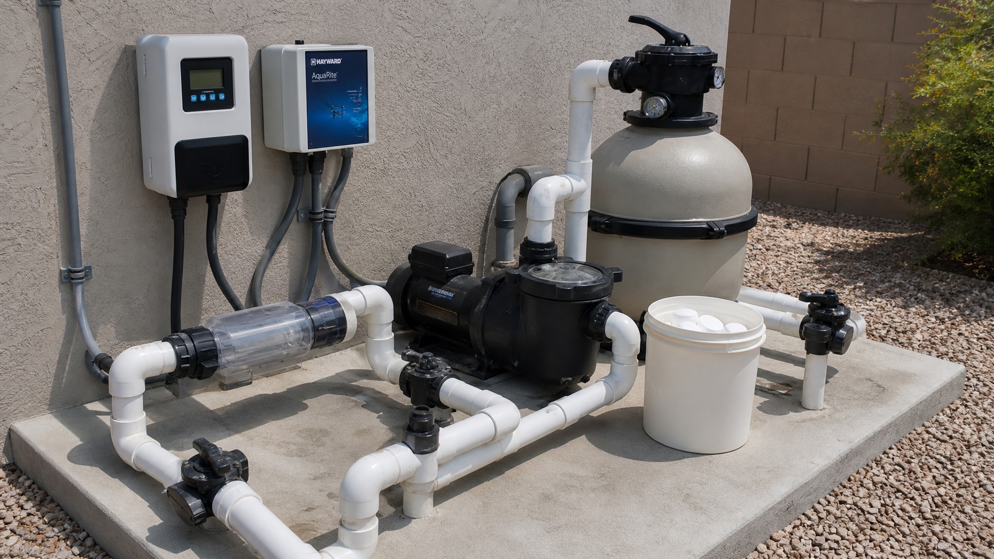electrolysis generates hypochlorous acid