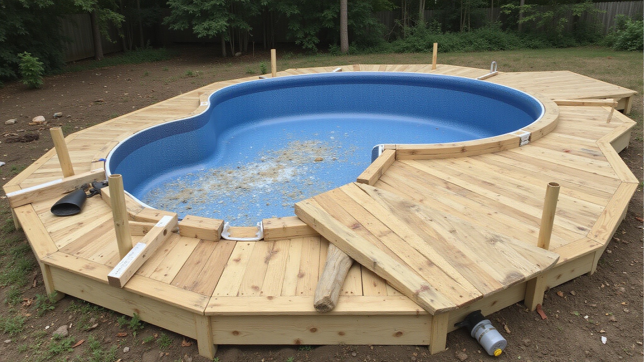 six phase deck build plan