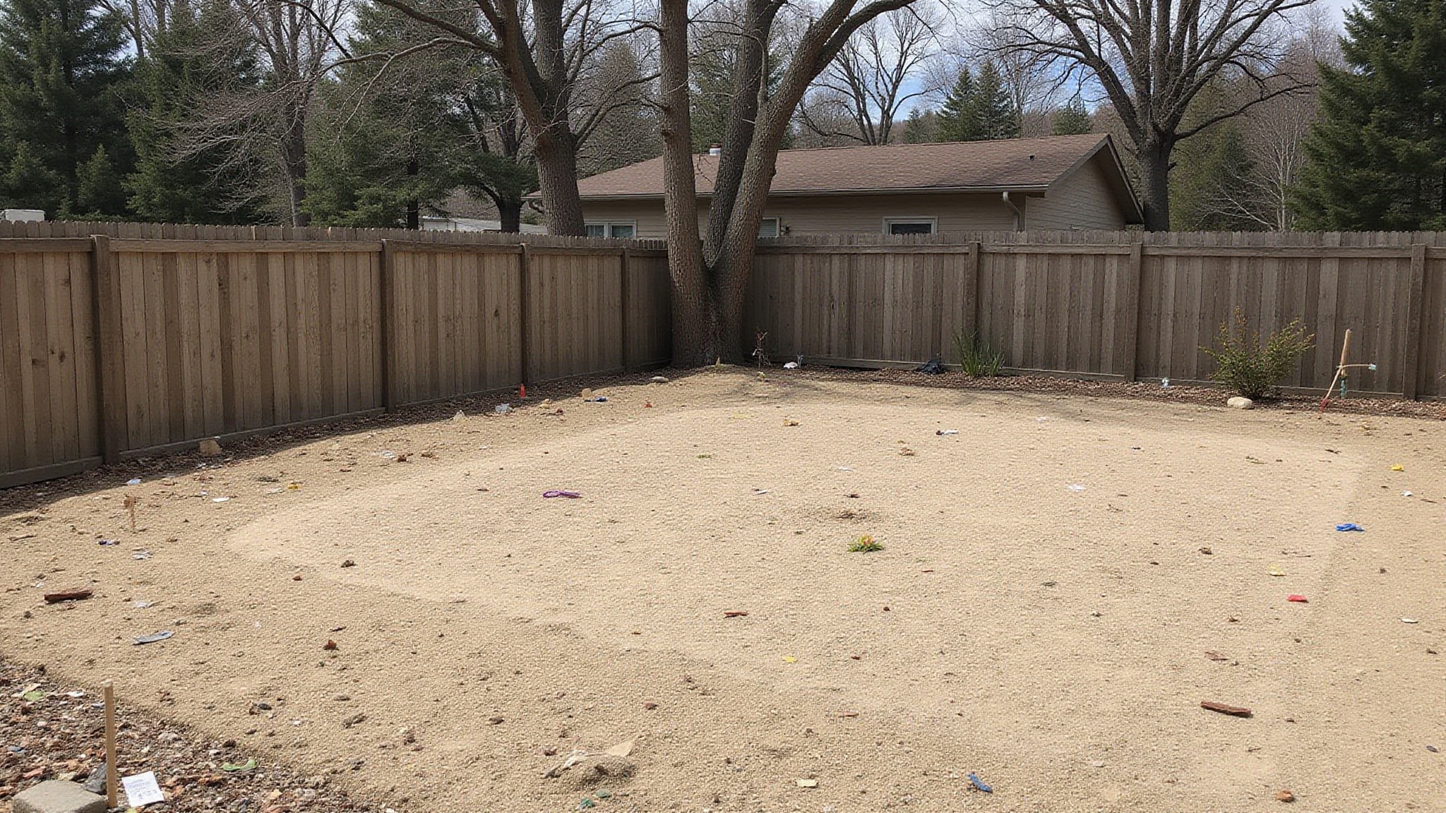 planning space for inground pools