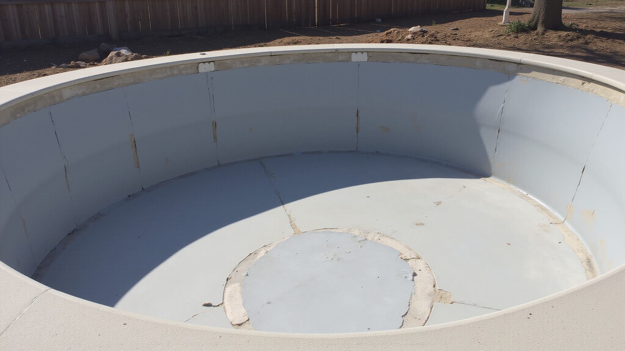 draining and surface prep timeline