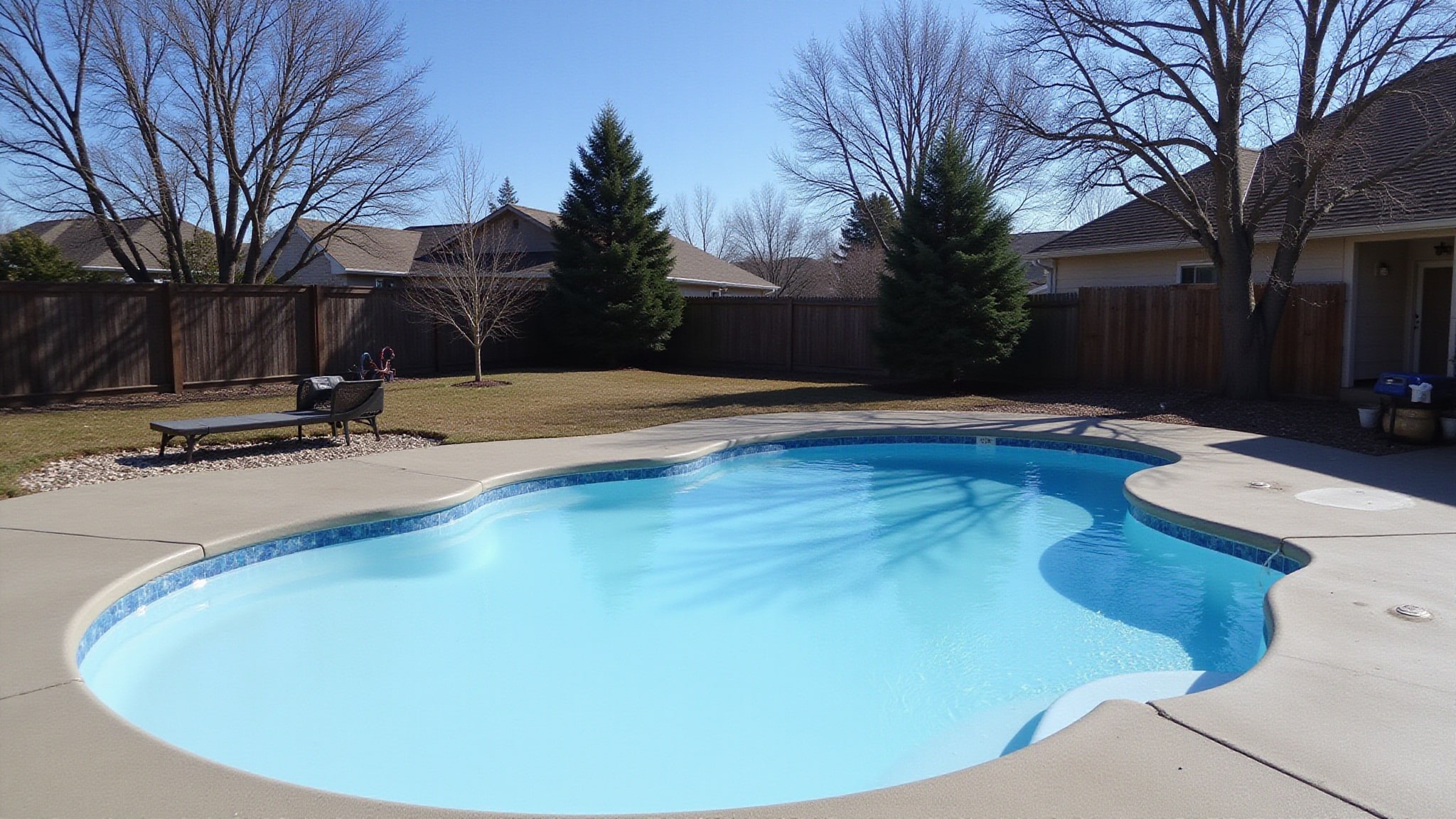 best time to resurface pool