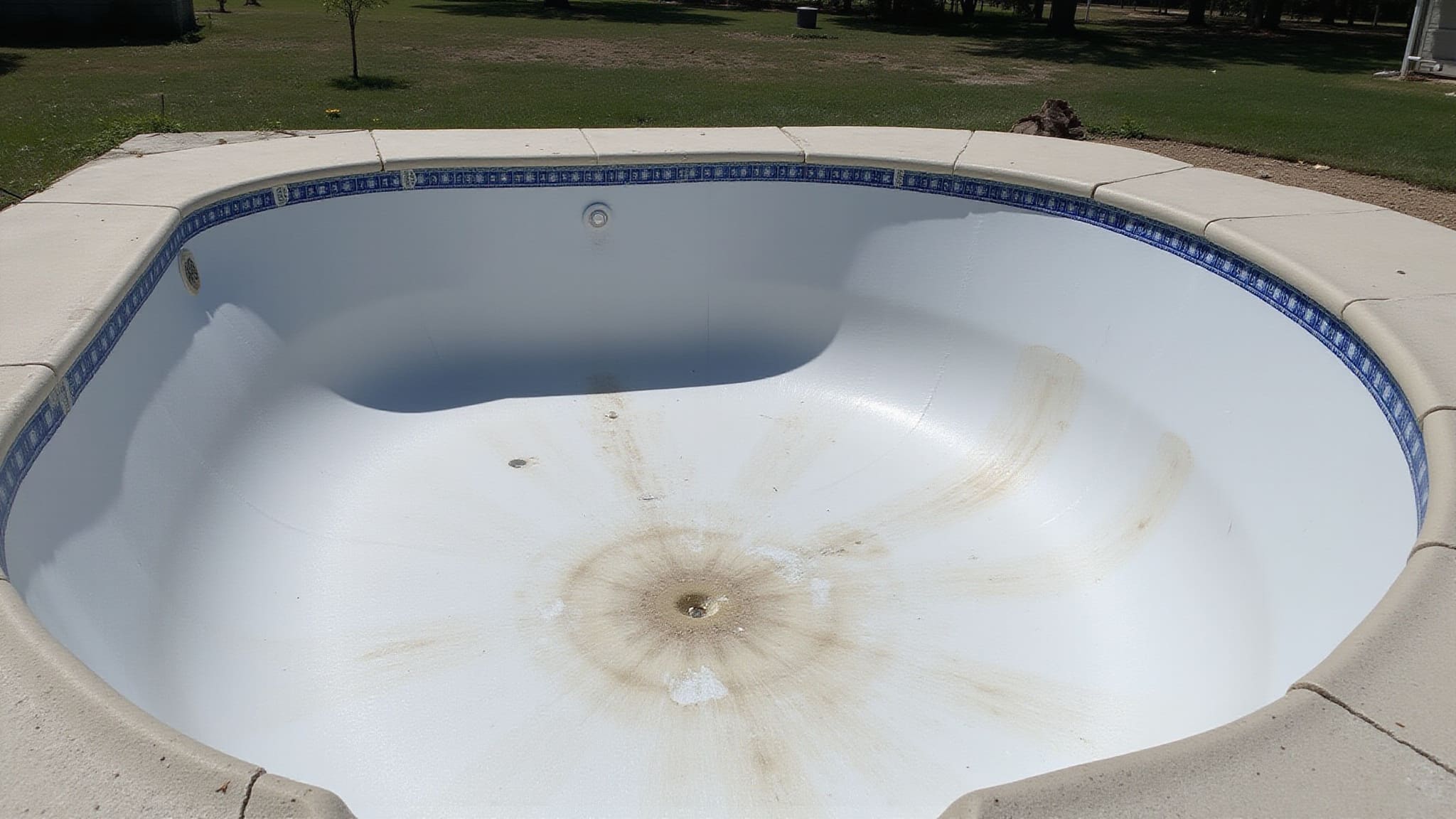 drain acid wash bond coat
