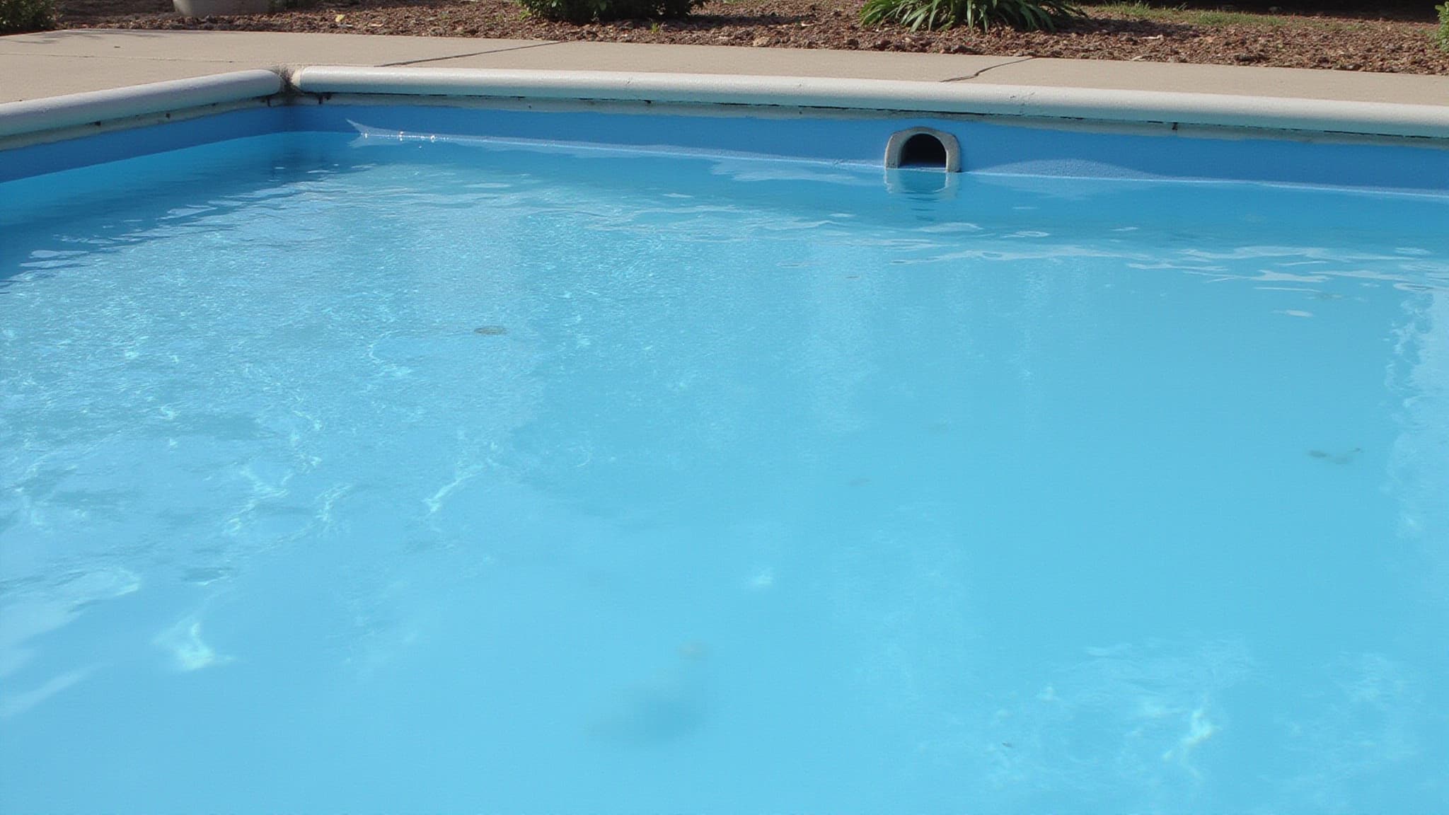 drain pool chip loose plaster