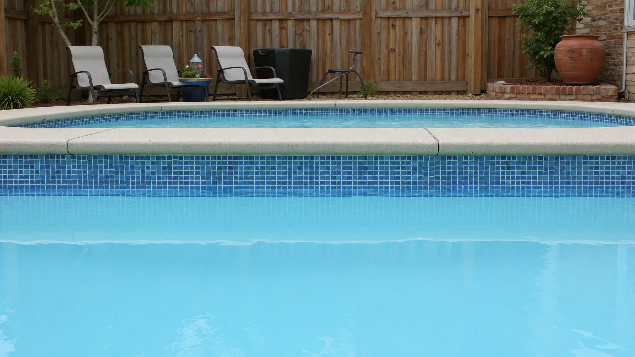 six inch waterline tile band